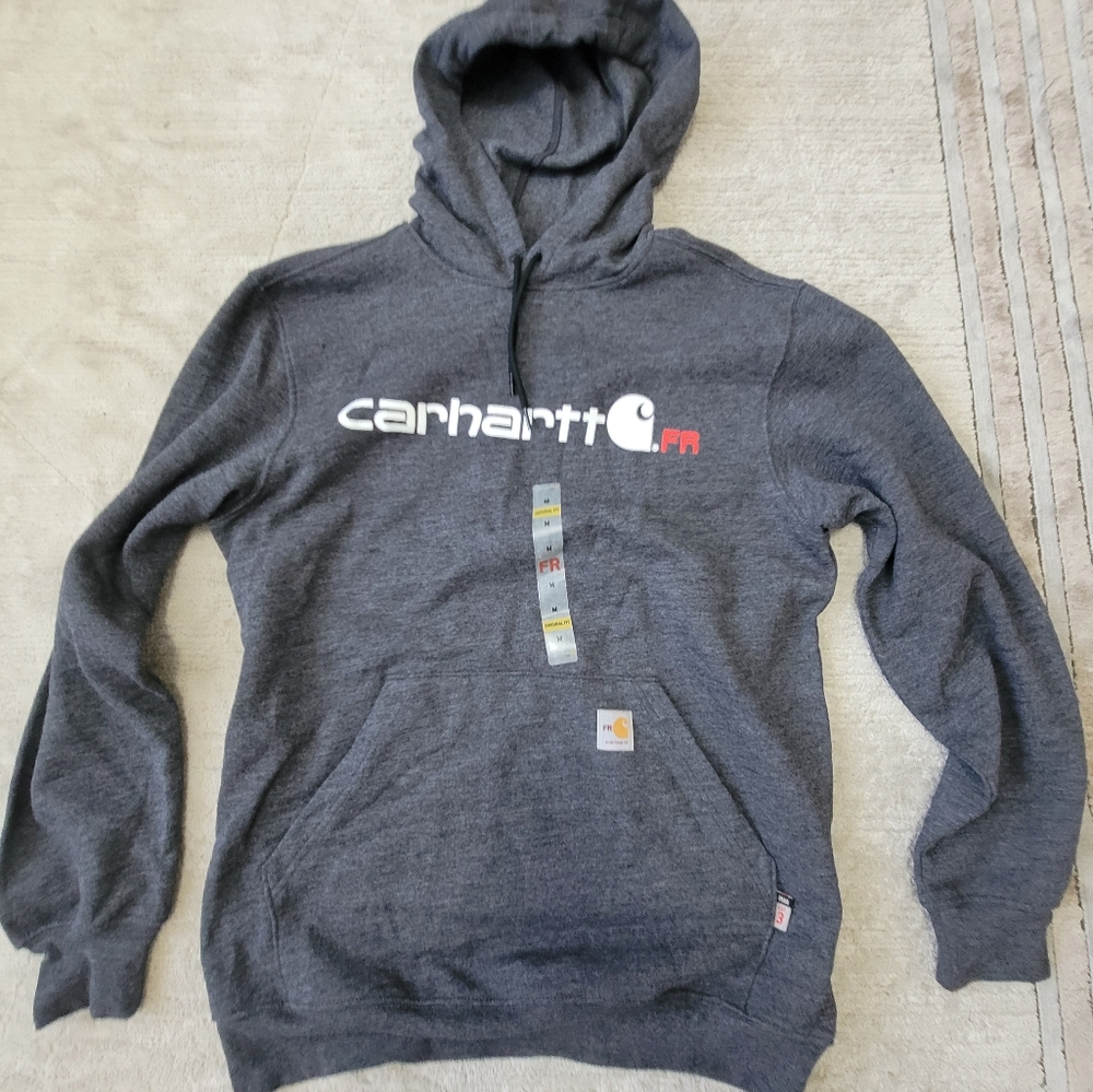 New Carhartt FR Flame Resistant Force Midweight Hoodie Sweatshirt for Men